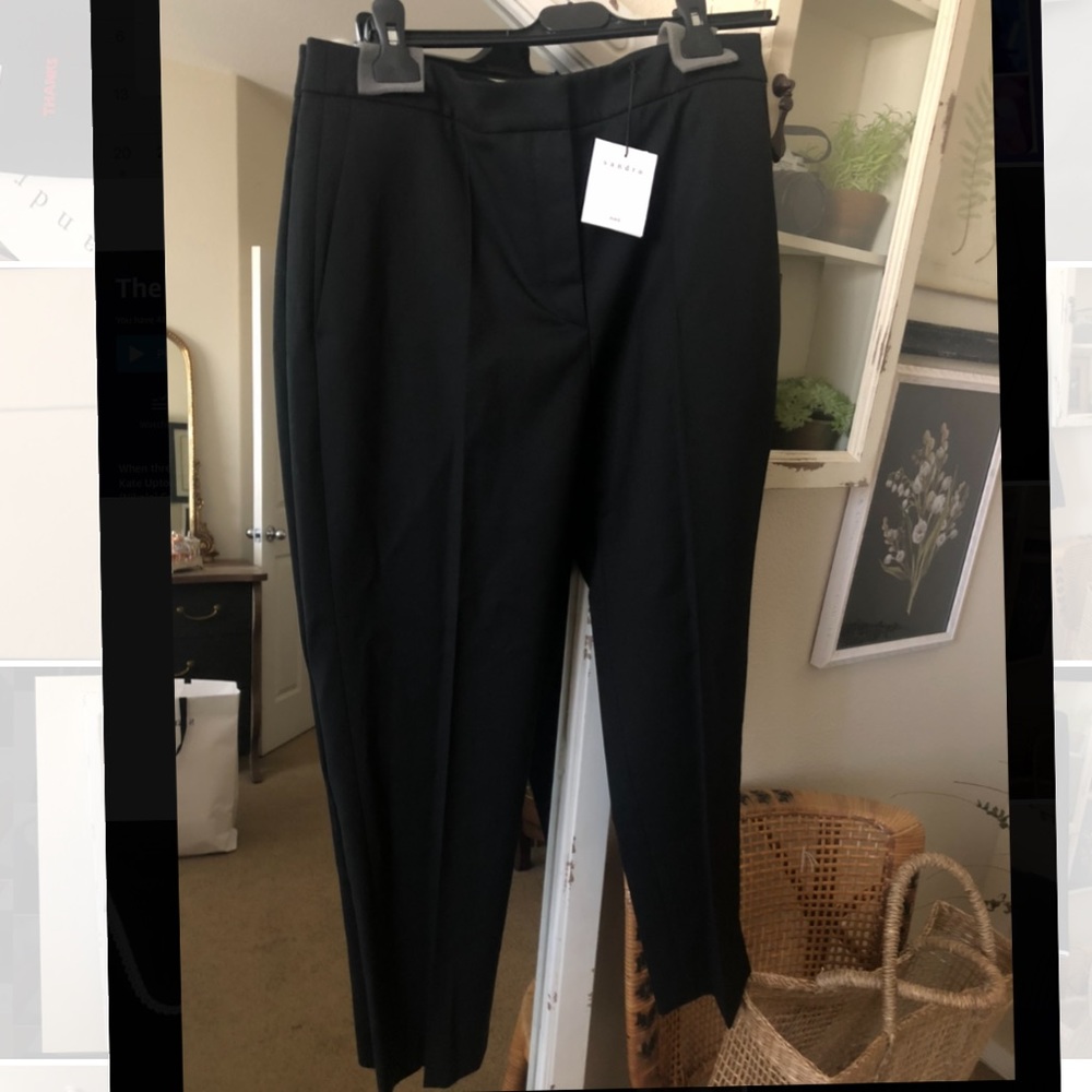 New Sandro Women’s black slacks/dress pants